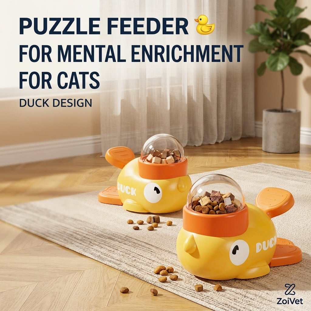 Quacky | Interactive Treat Enrichment Toy