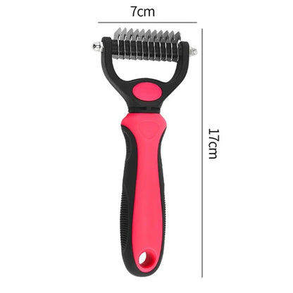 Double-Sided Pet Deshedding Comb