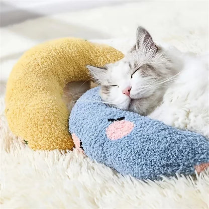 Cozy U-Shaped Pet Pillow
