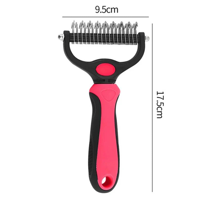 Double-Sided Pet Deshedding Comb