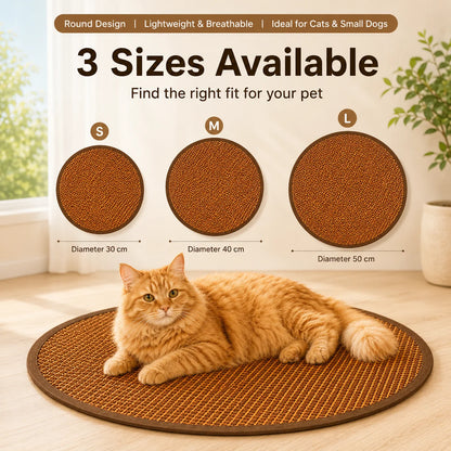 Woven Cooling Cat Mat