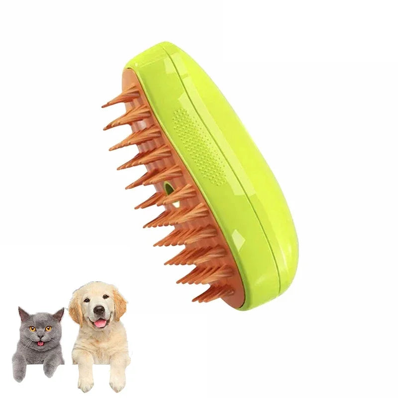 Electric Steam Pet Brush