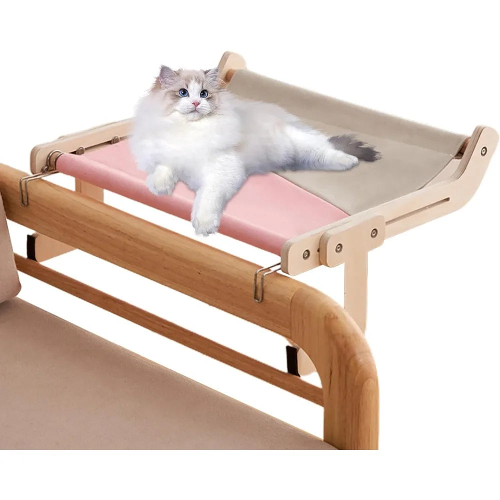 3-in-1 Wooden Cat Window Perch