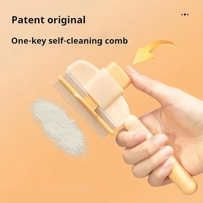 Long-Hair Pet Grooming Brush