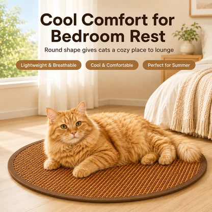 Woven Cooling Cat Mat