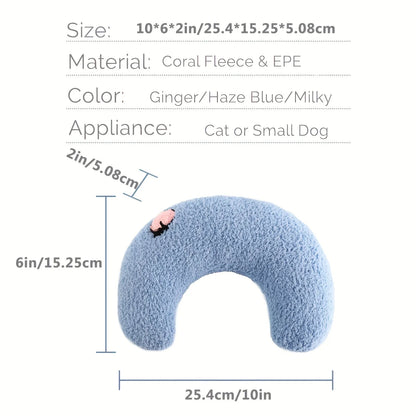 Cozy U-Shaped Pet Pillow