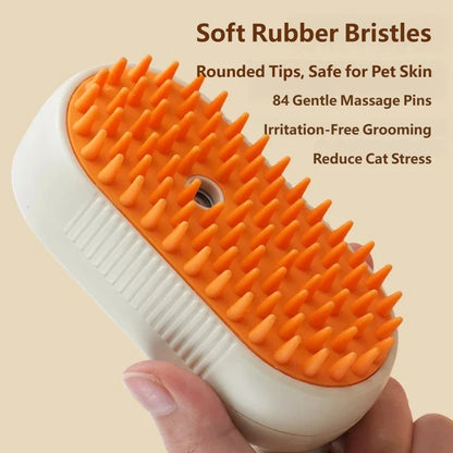 3-in-1 Steam Grooming Brush