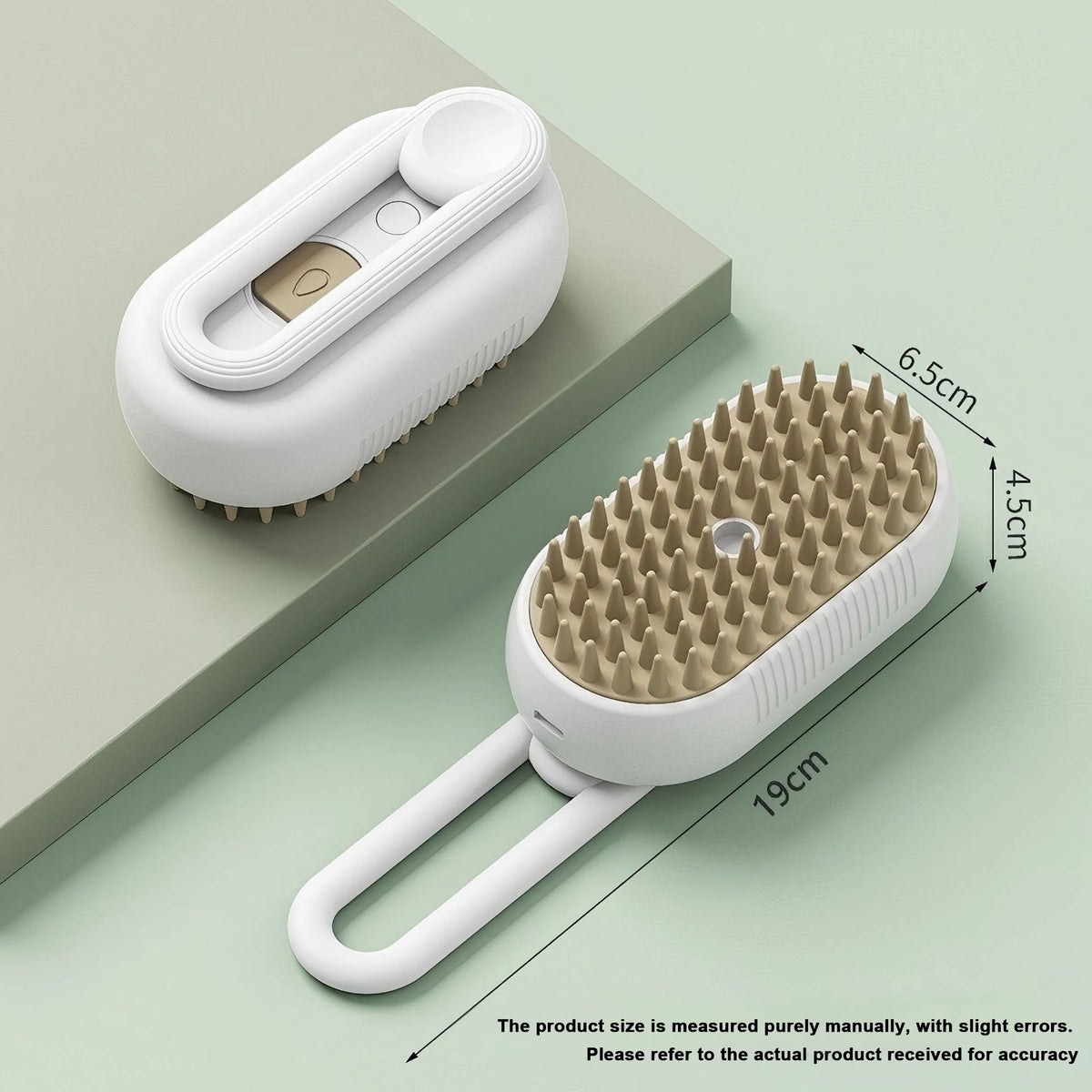 3-in-1 Steam Grooming Brush