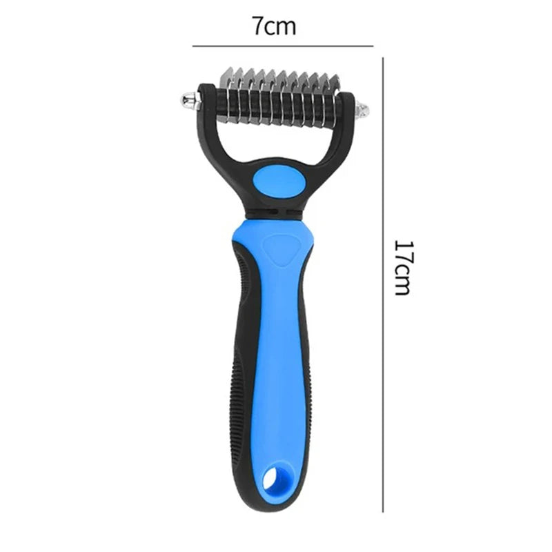 Double-Sided Pet Deshedding Comb
