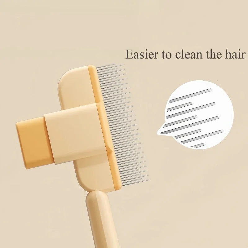 Long-Hair Pet Grooming Brush