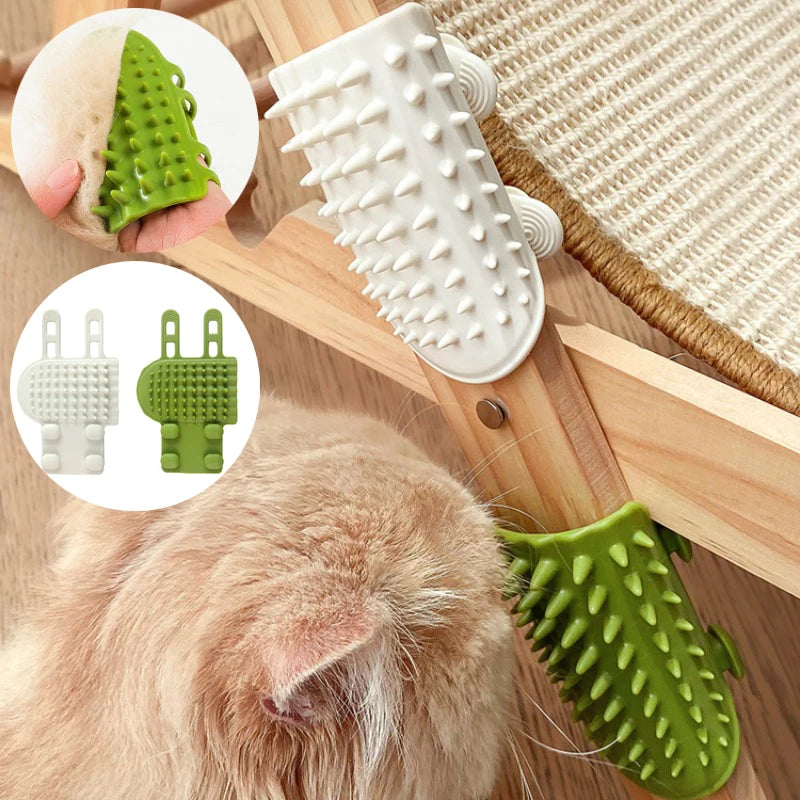 Self-Grooming Corner Cat Brush