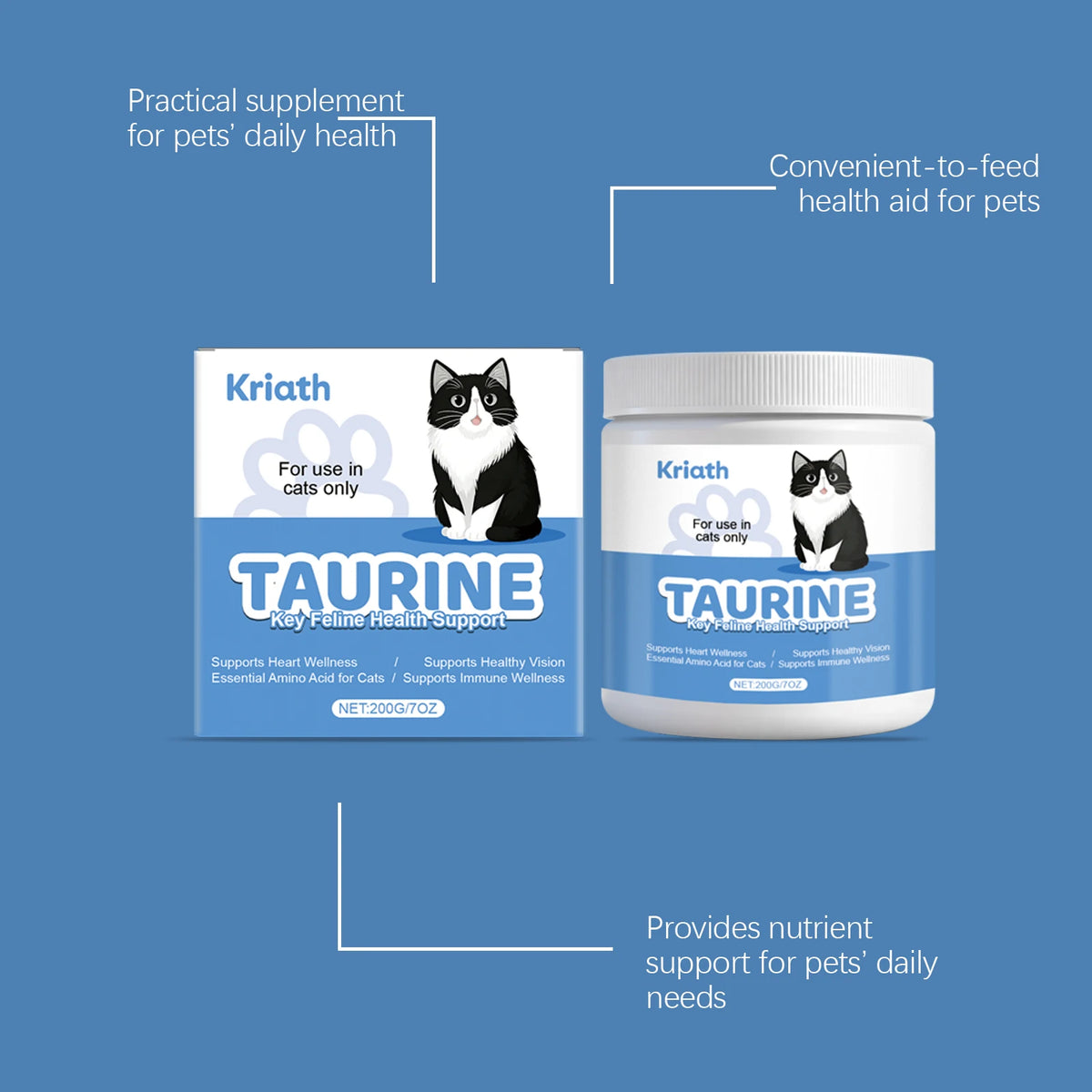Daily Cat Taurine Powder