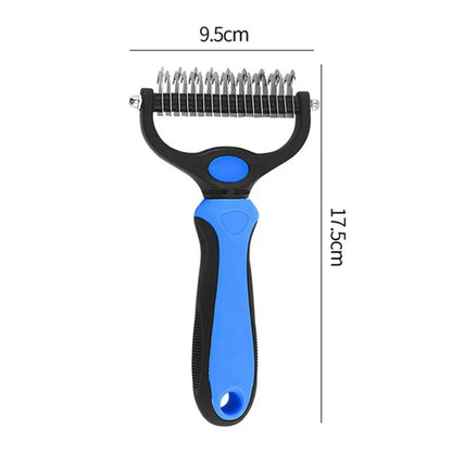 Double-Sided Pet Deshedding Comb