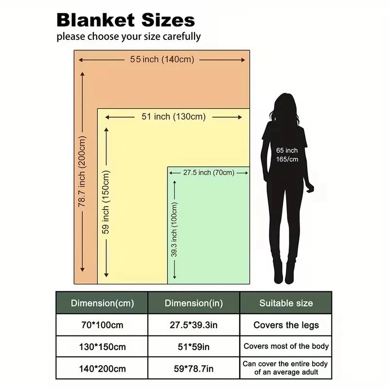 Tuxedo Cat Flannel Blanket