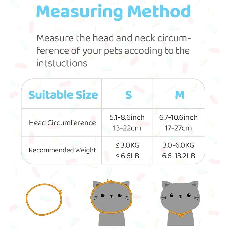 Soft Adjustable Cat Recovery Cone