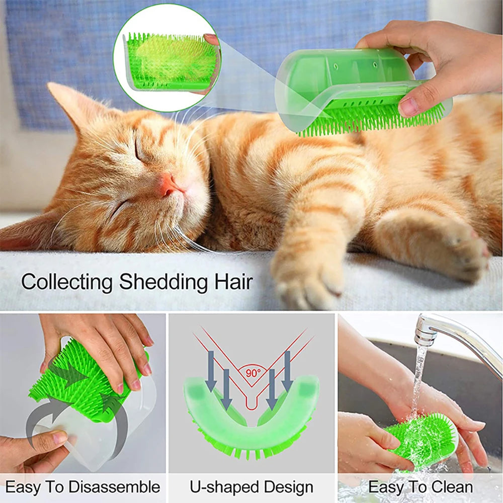 Corner Massage Cat Groomer
