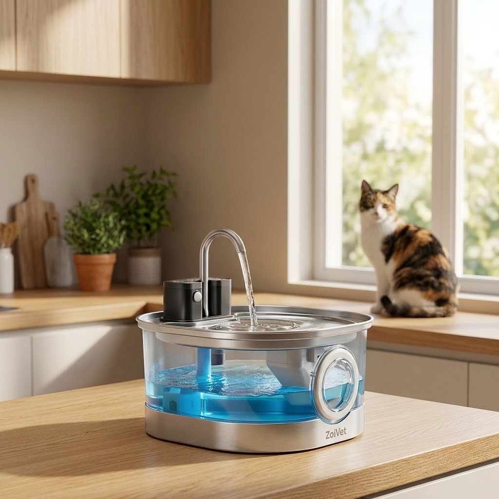 ZoiVet | Wireless Cat Water Fountain